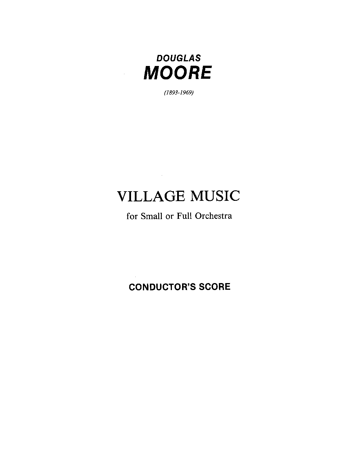 Village Music
