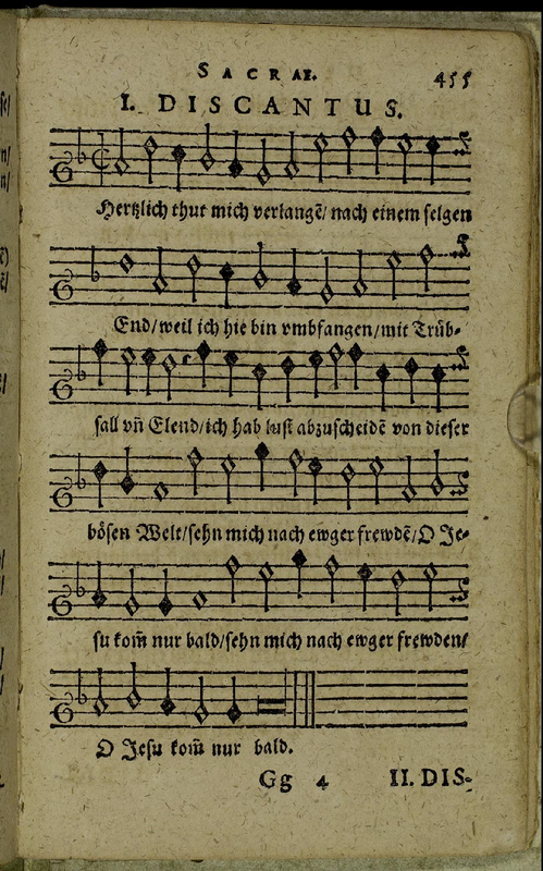 Herzlich tut mich verlangen
