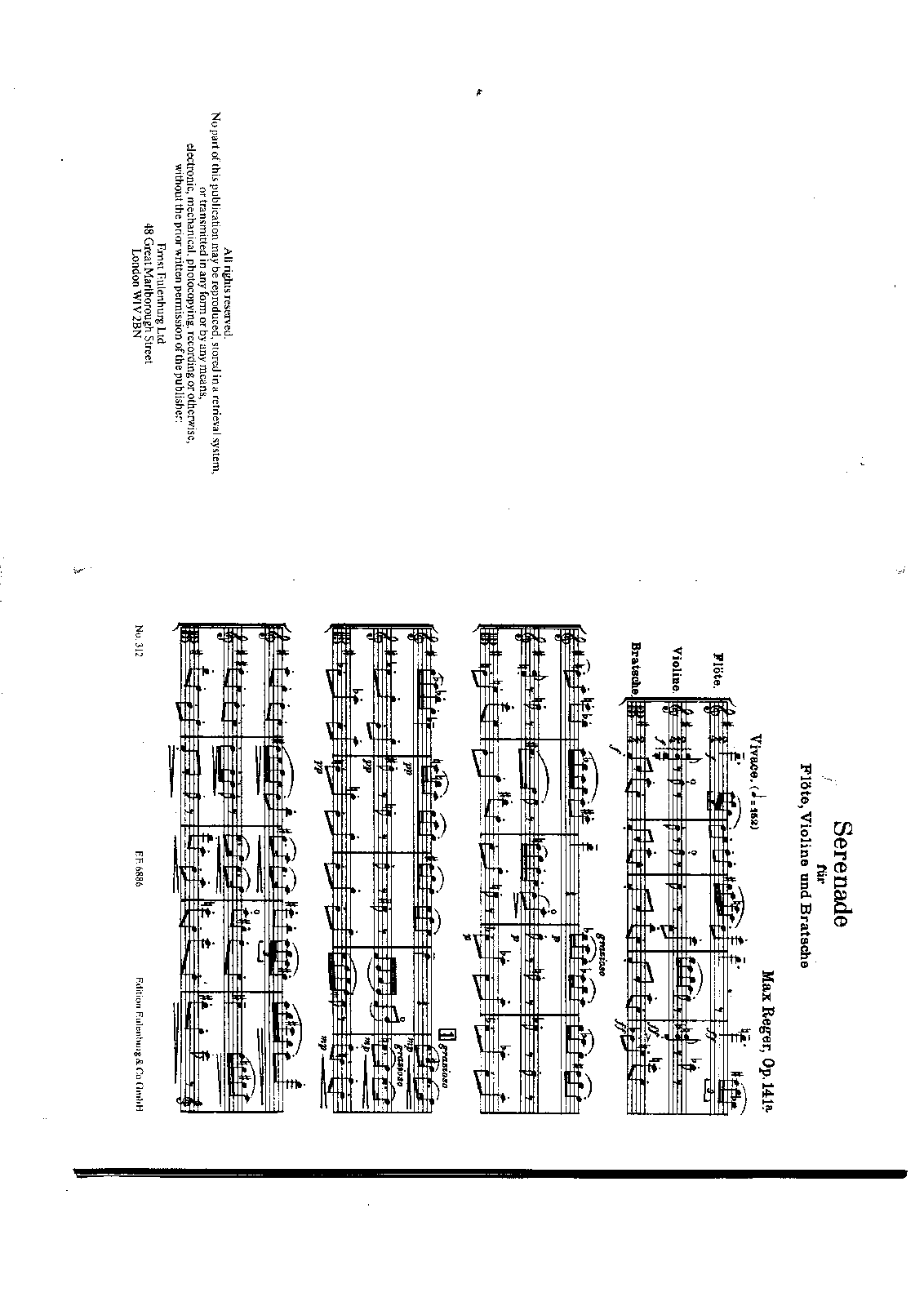 Serenade, Op.141a