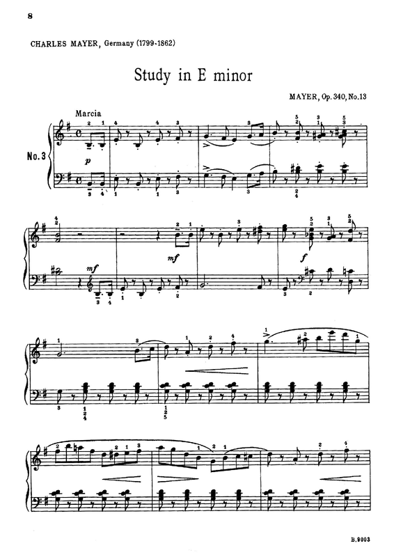 25 Leichte Übungsstücke für die Jugend, Op.340