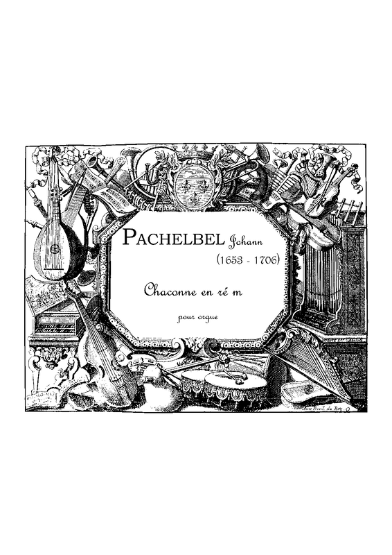 Chaconne in D minor, P.41