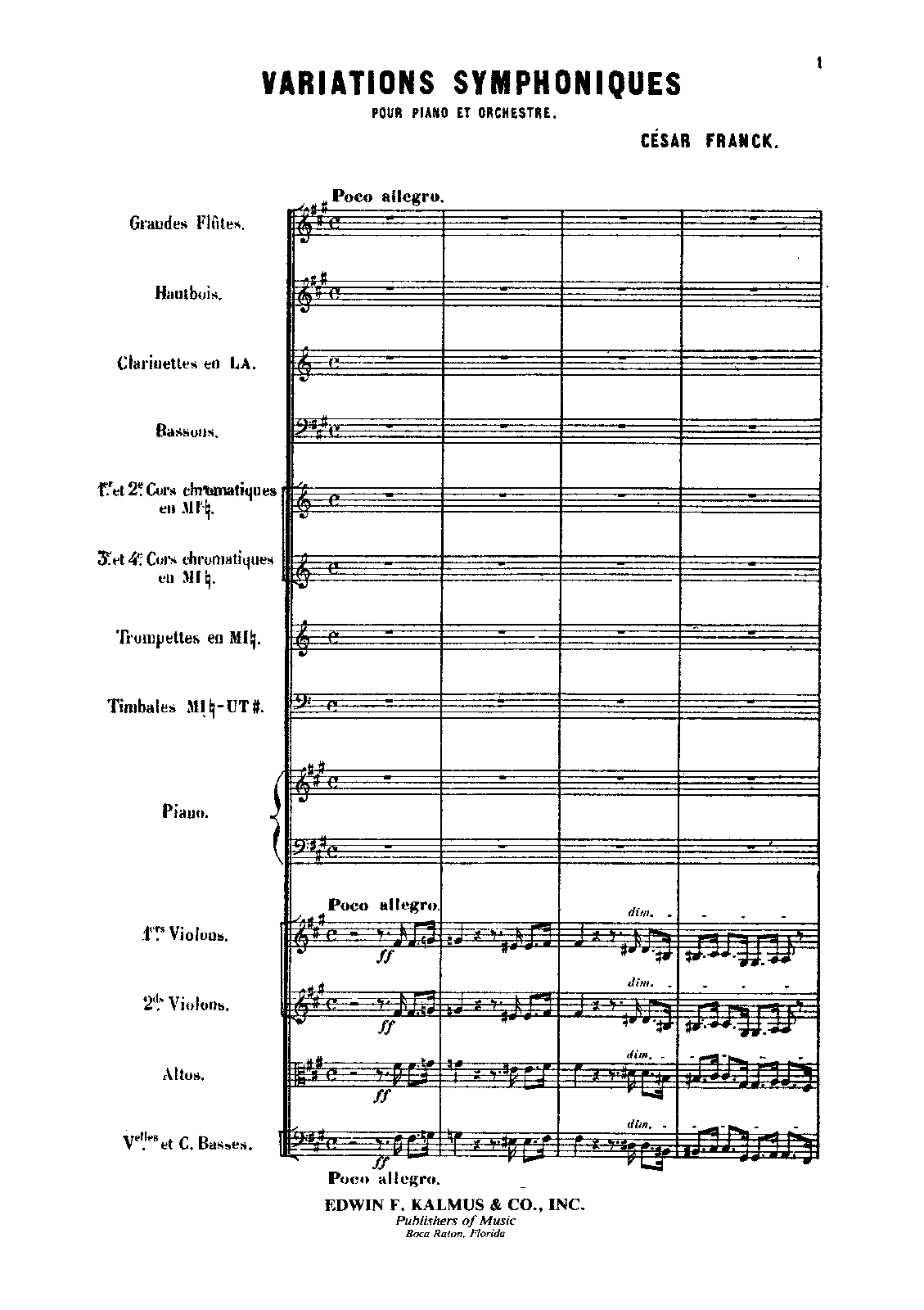 Variations symphoniques