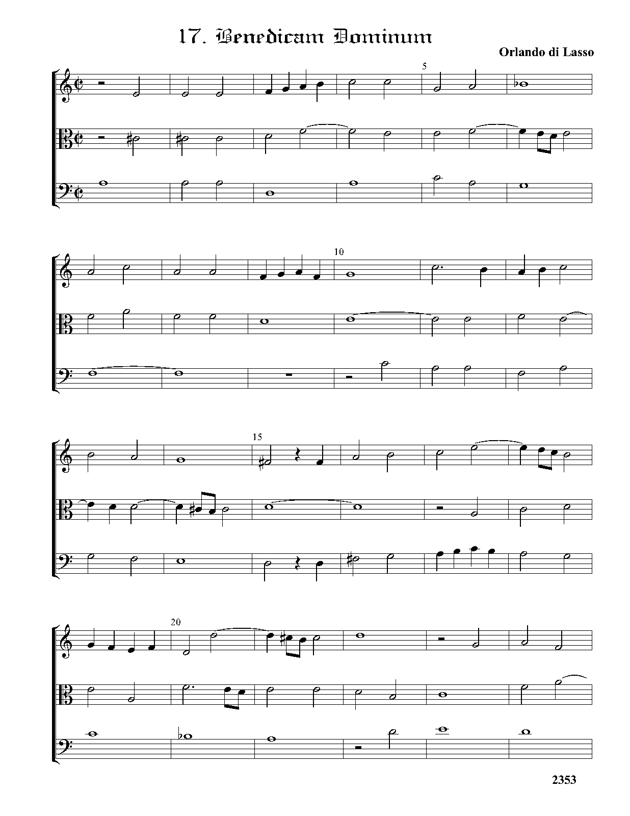 Transcriptions for 3 Viols