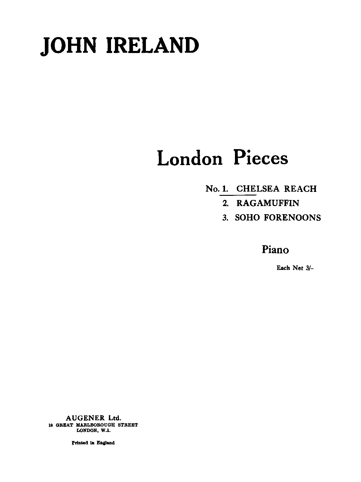 London Pieces