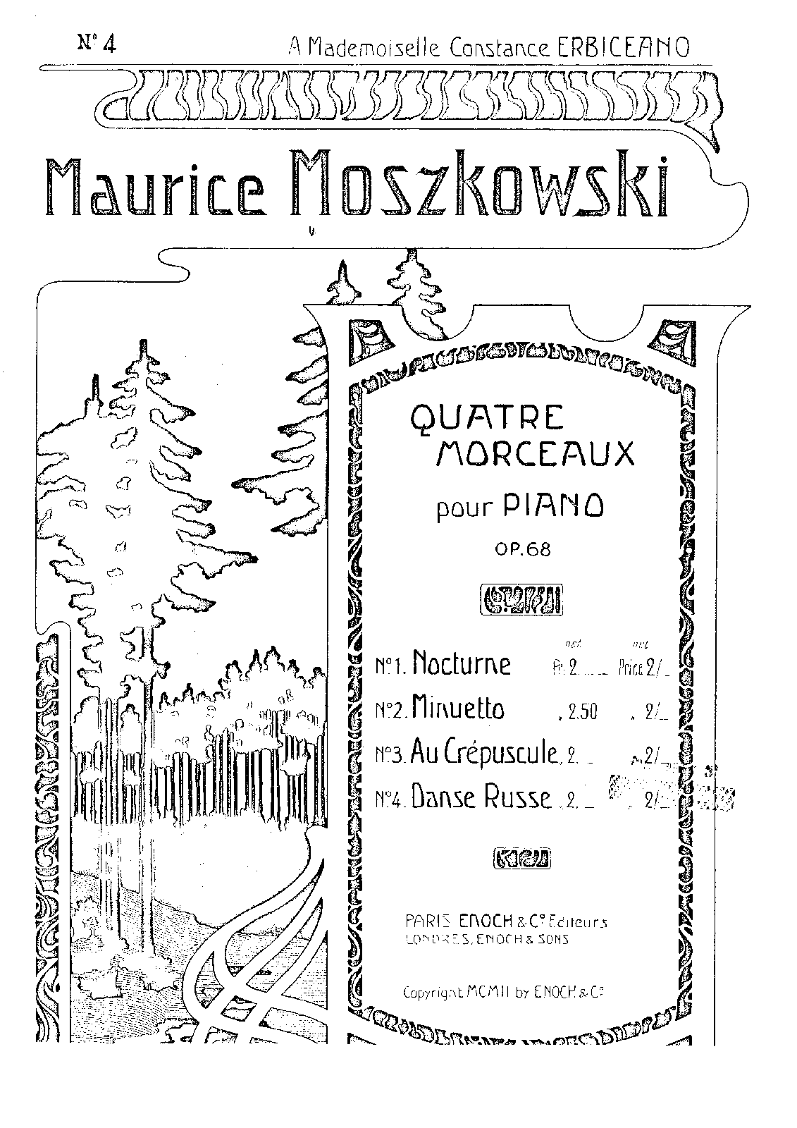 4 Morceaux, Op.68