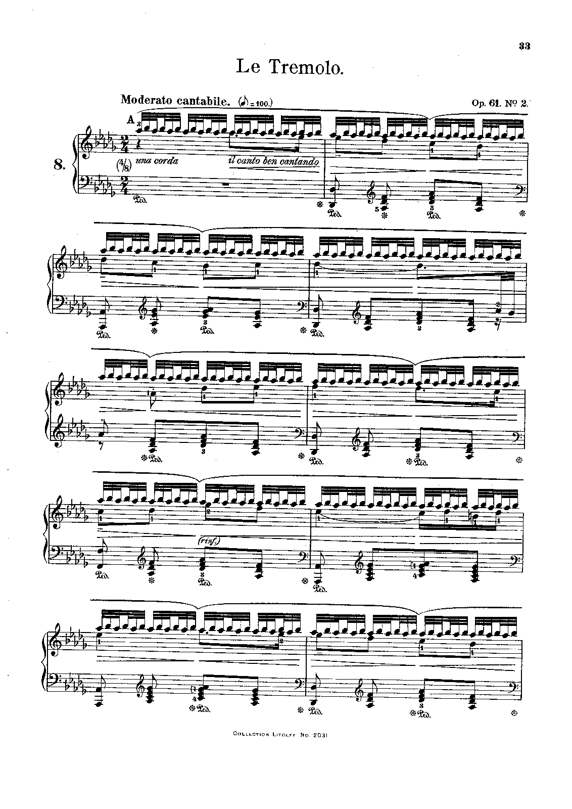 3 Études, Op.61