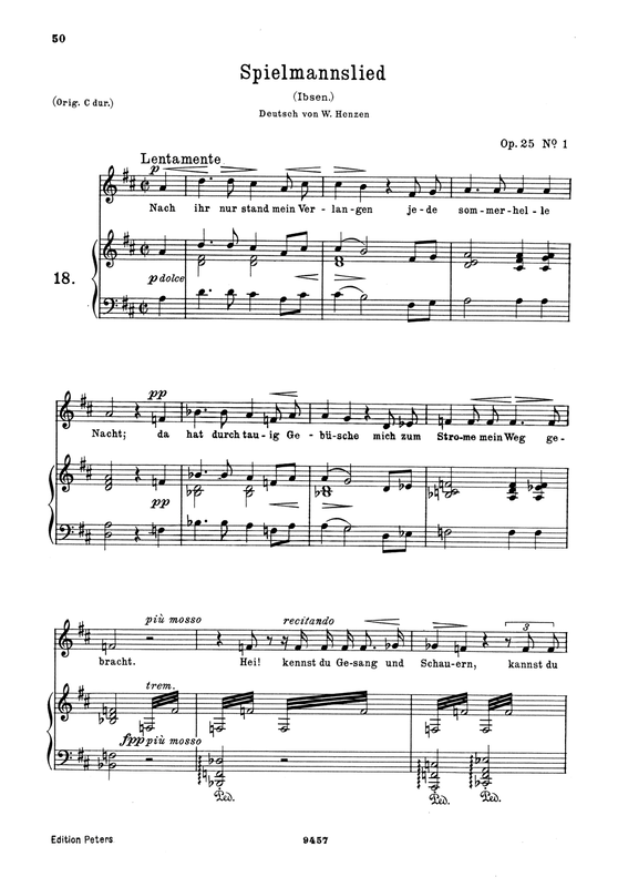 6 Songs, Op.25