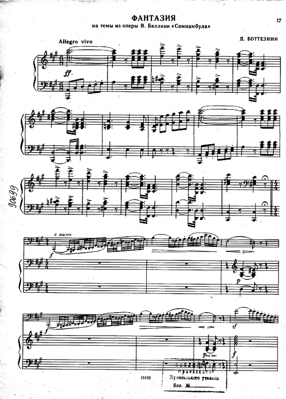 Fantasia on 'La sonnambula'