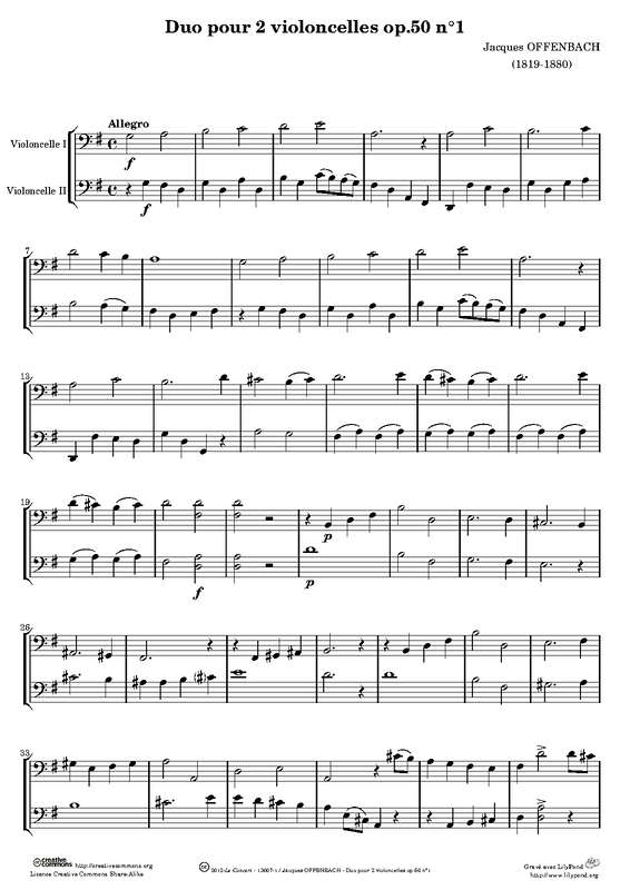 Duos for 2 Cellos, Op.50