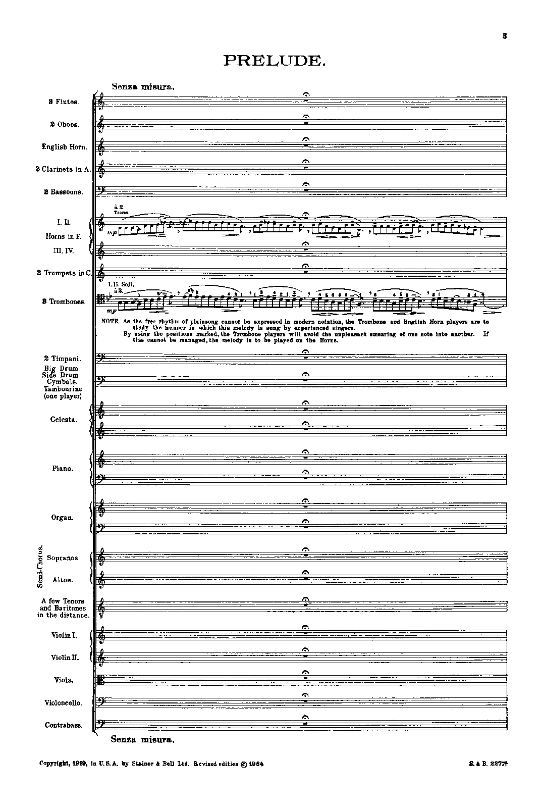 The Hymn of Jesus, Op.37