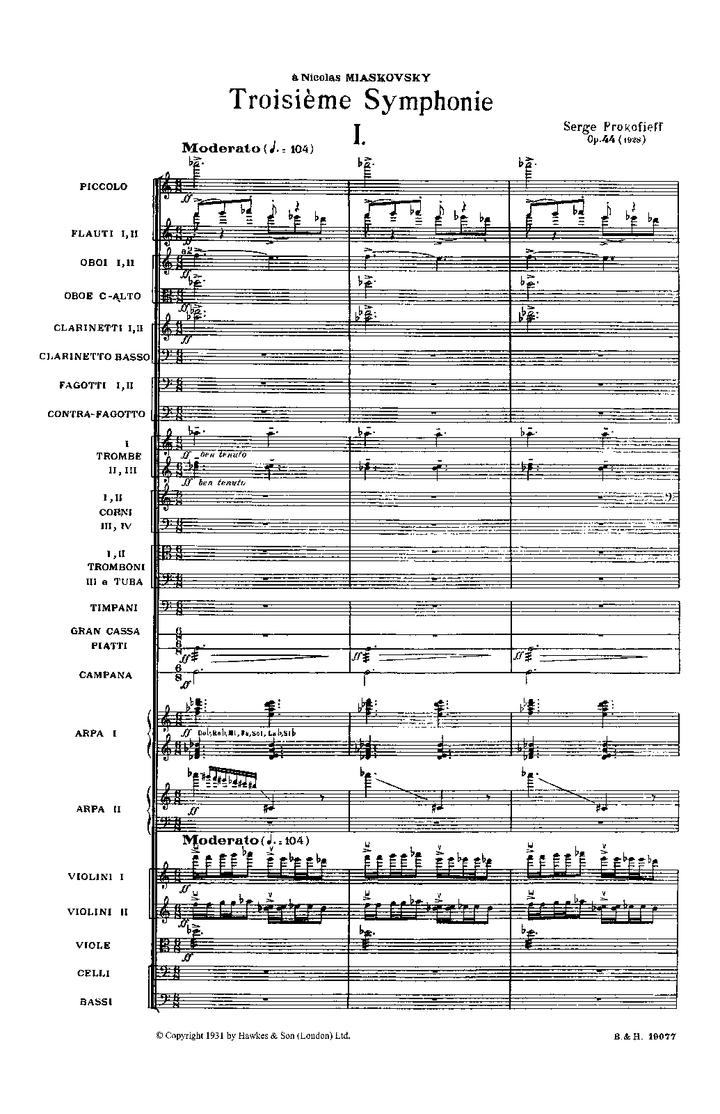 Symphony No.3, Op.44