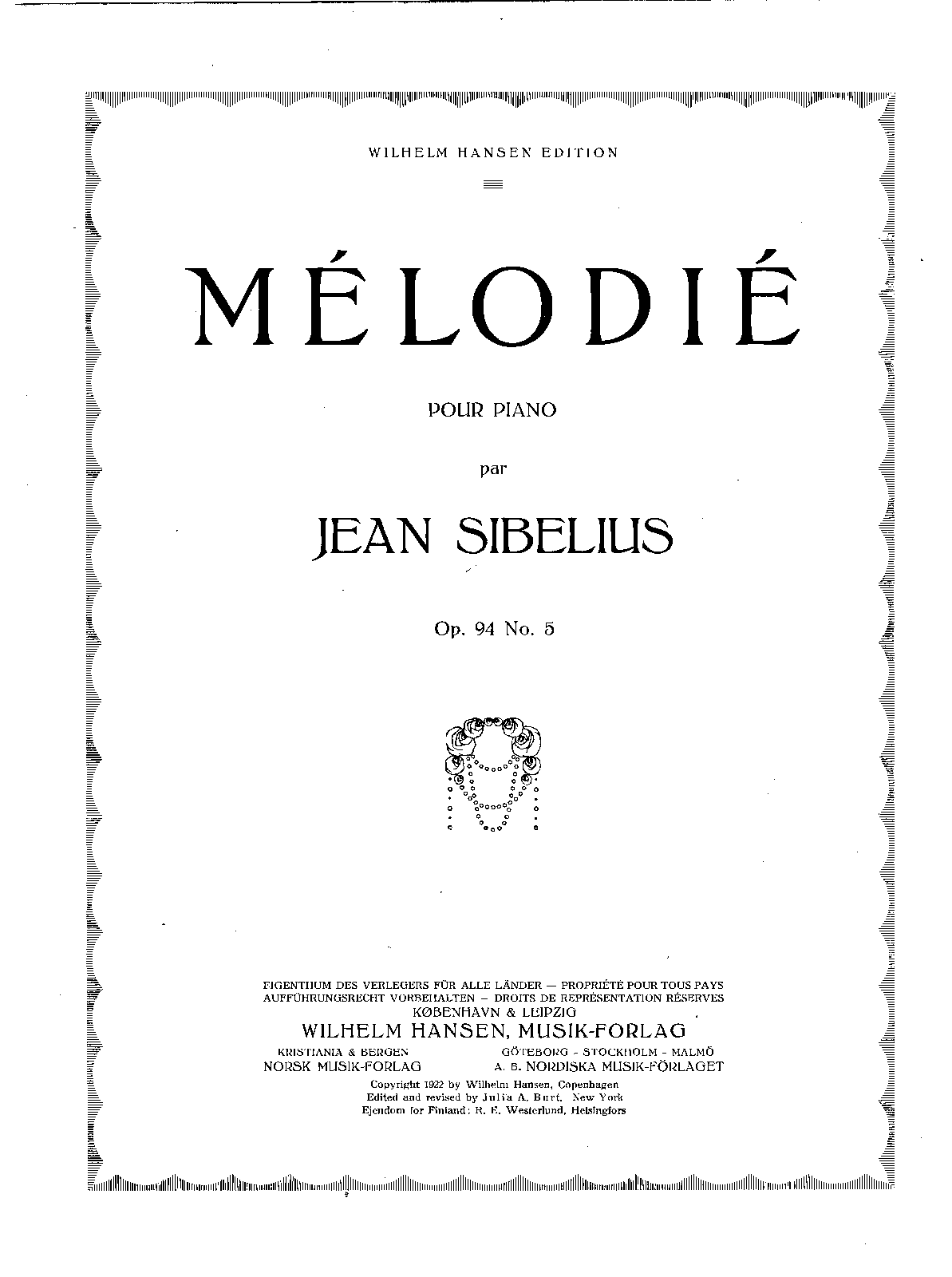 6 Pieces for Piano, Op.94