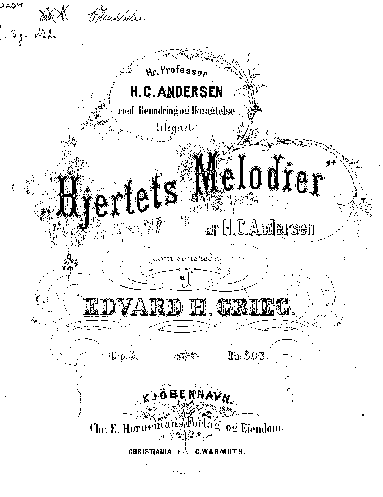 Melodies of the Heart, Op.5