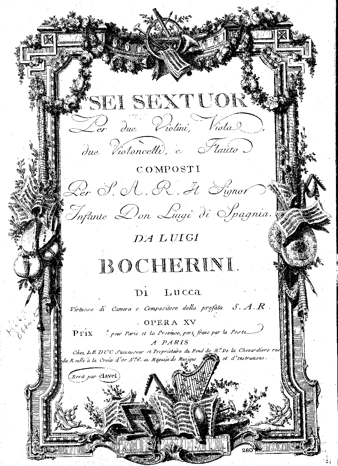 6 Flute Sextets, G.461-466 (Op.16)