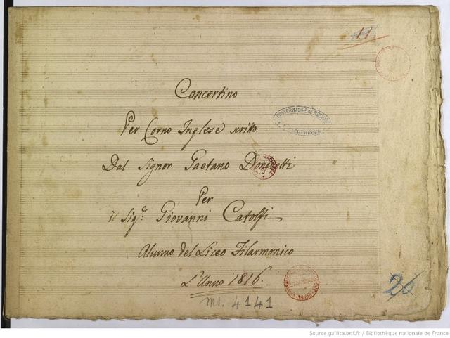 English Horn Concertino, A 459