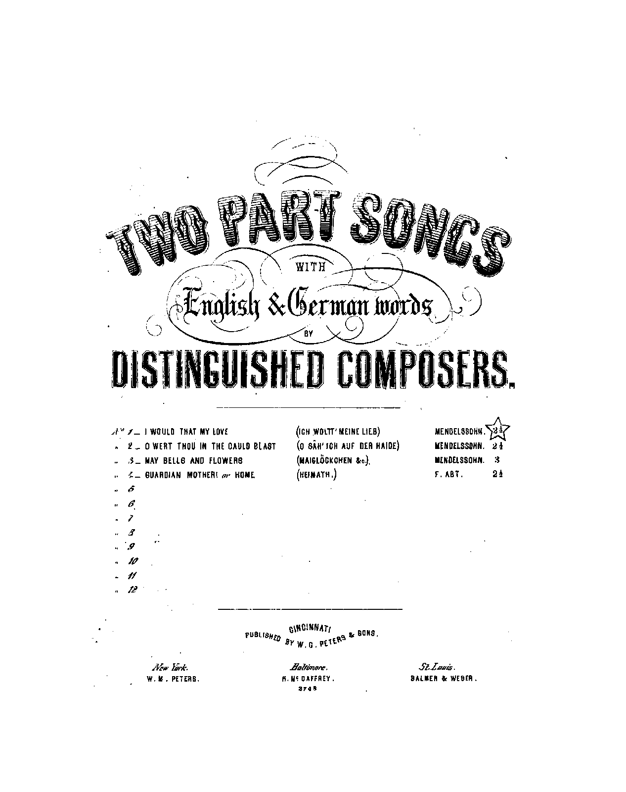 6 Duets, Op.63