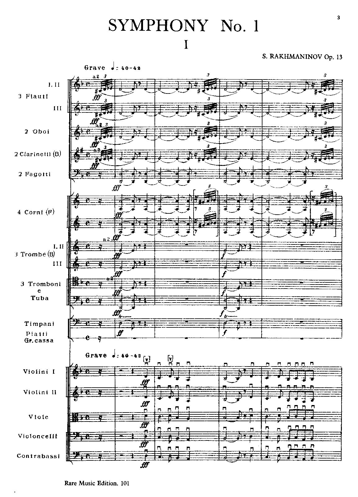 Symphony No.1, Op.13
