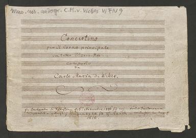 Concertino in E minor, Op.45
