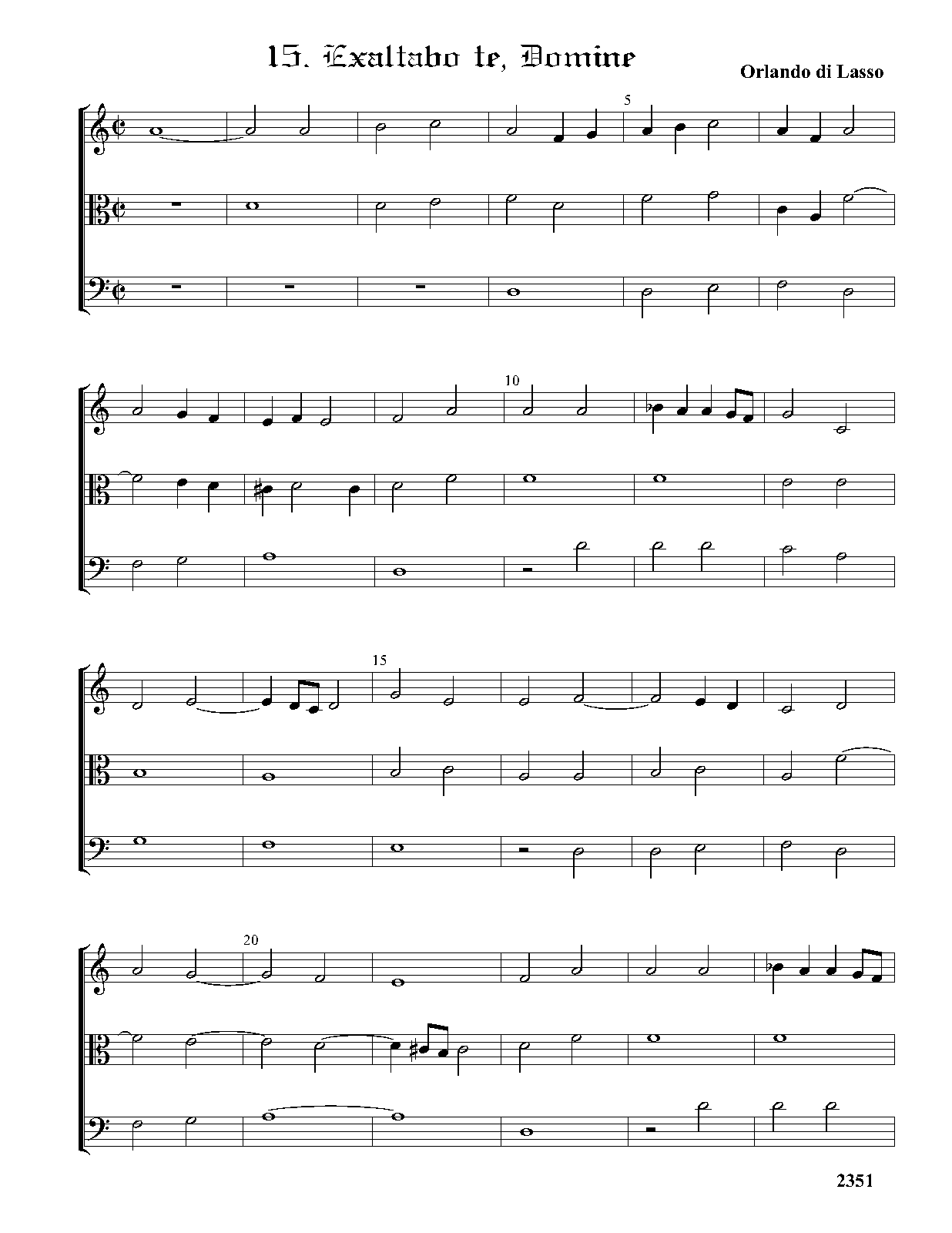 Transcriptions for 3 Viols