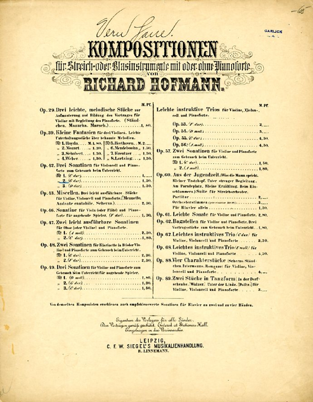 3 Cello Sonatinas, Op.42