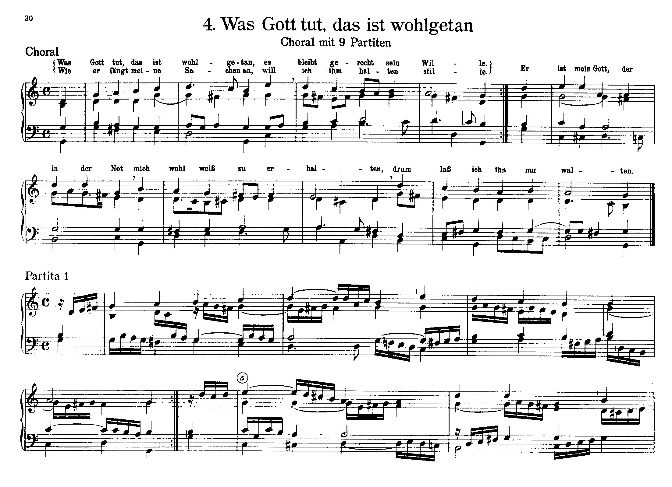 Was Gott tut, das ist wohlgetan, P.379