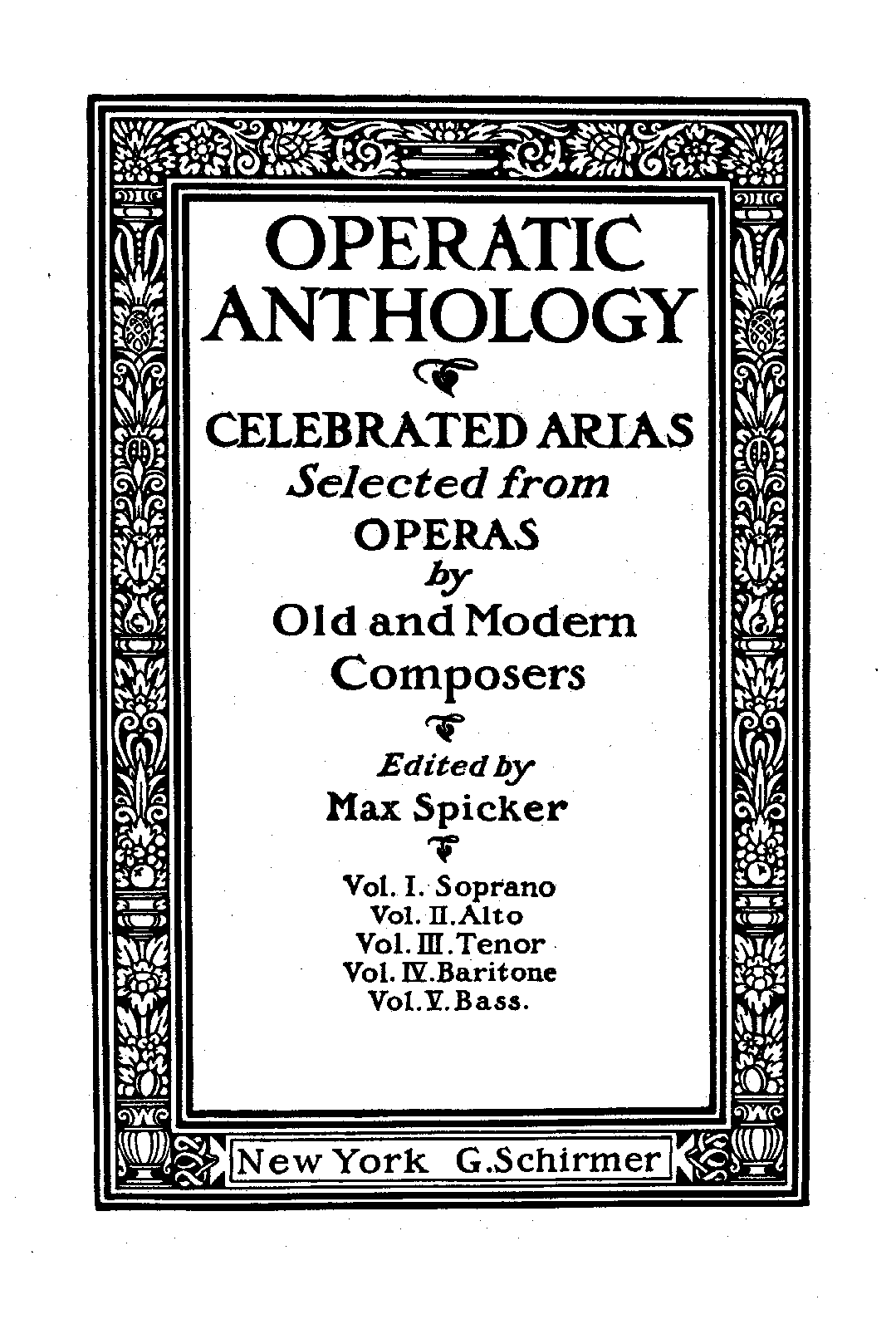 Operatic Anthology