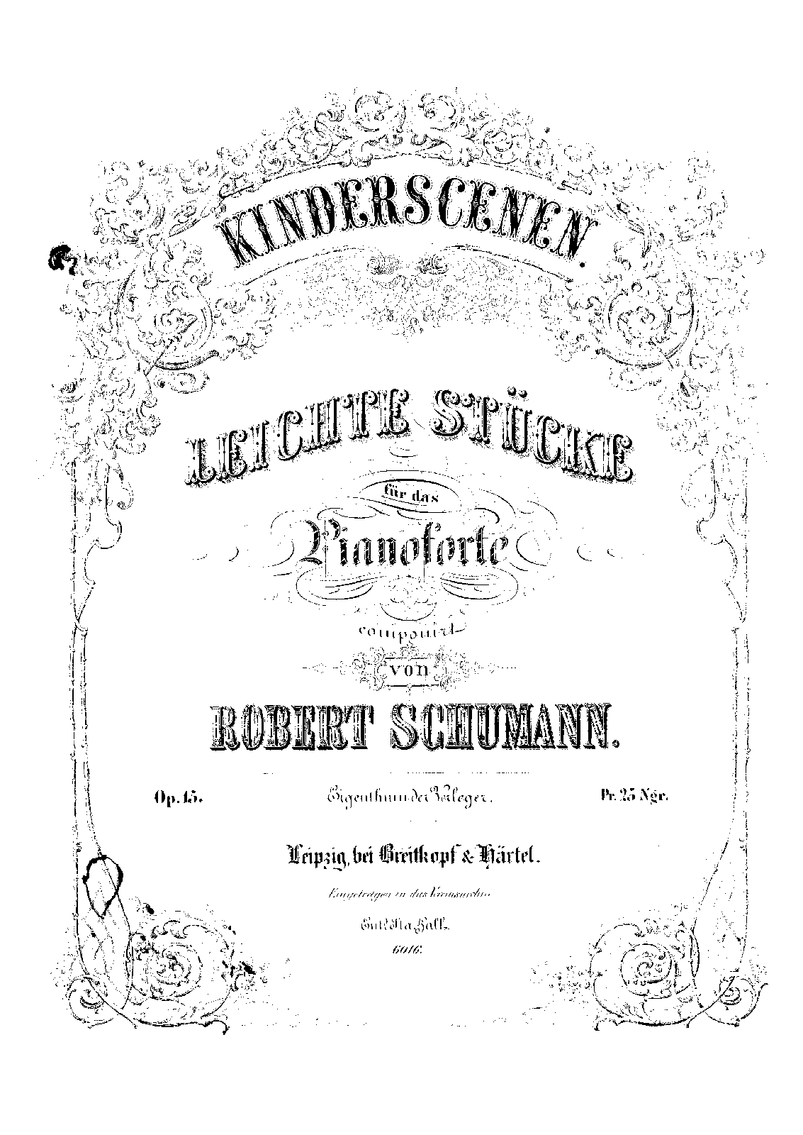 Kinderszenen, Op.15