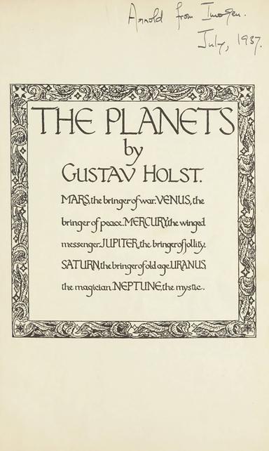 The Planets, Op.32