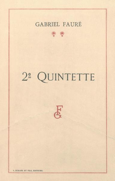 Piano Quintet No.2, Op.115