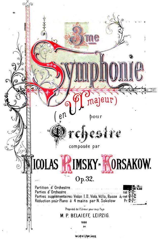 Symphony No.3, Op.32