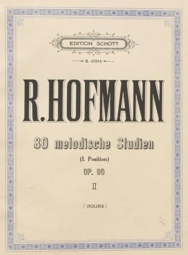 80 Melodic Studies, Op.90