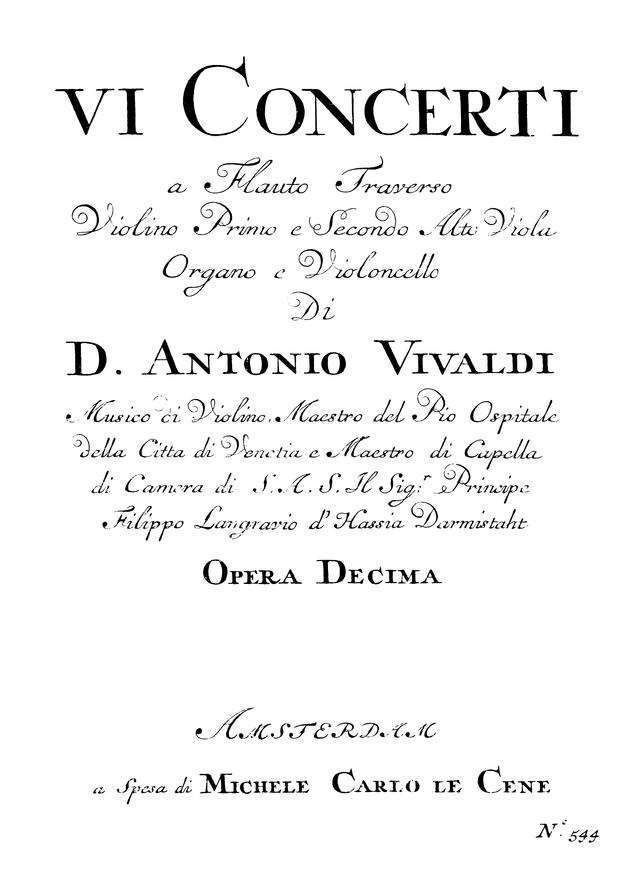 Flute Concerto in F major, RV 433