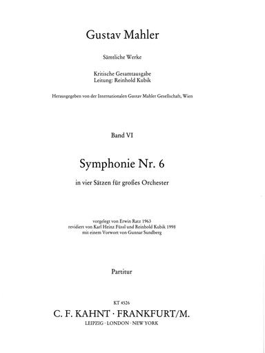 Symphony No.6, GMW 46