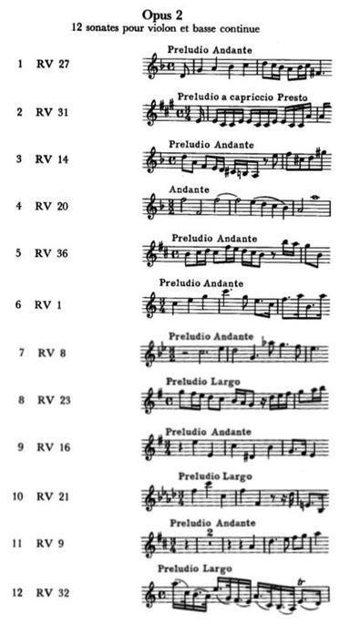 12 Violin Sonatas, Op.2