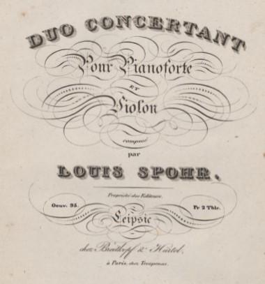 Duo concertant No.1, Op.95