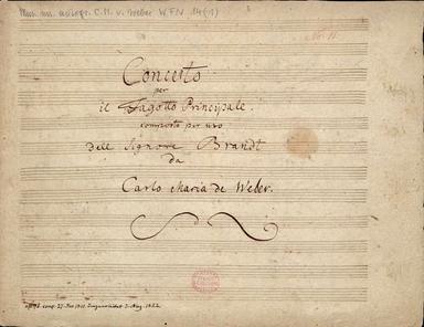 Bassoon Concerto in F major, Op.75