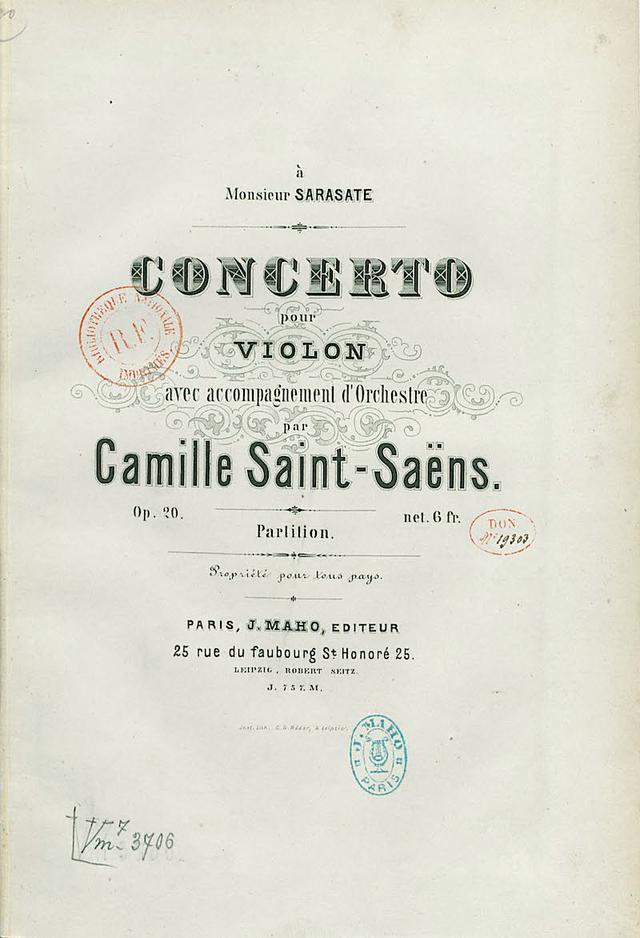 Violin Concerto No.1, Op.20