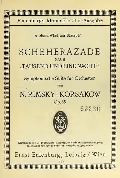 Scheherazade, Op.35
