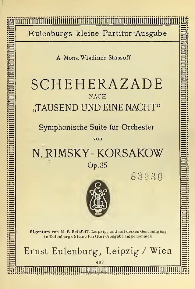 Scheherazade, Op.35