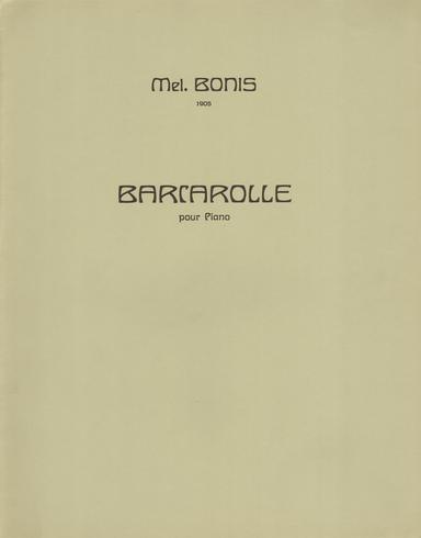 Barcarolle, Op.71