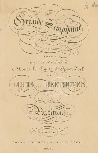 Symphony No.4, Op.60