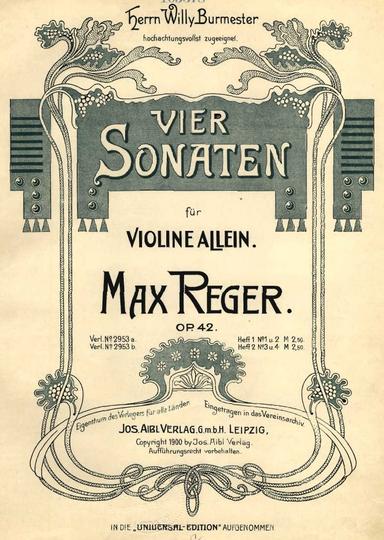 4 Sonatas for Solo Violin, Op.42