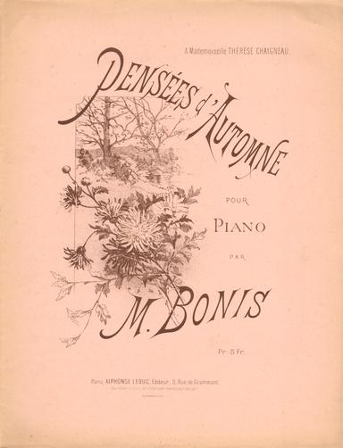 Pensées d'automne, Op.19