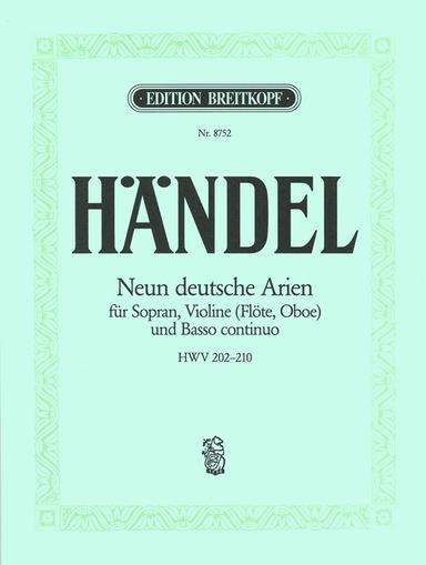 9 German Arias, HWV 202-210