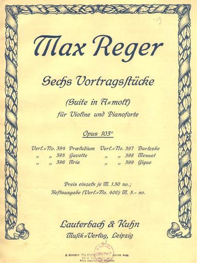 Suite, Op.103a