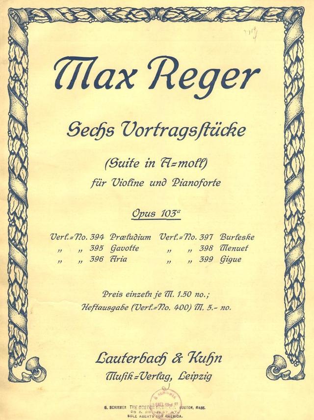 Suite, Op.103a