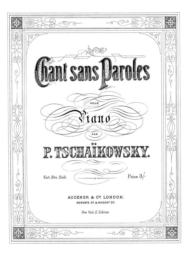 Souvenir de Hapsal, Op.2
