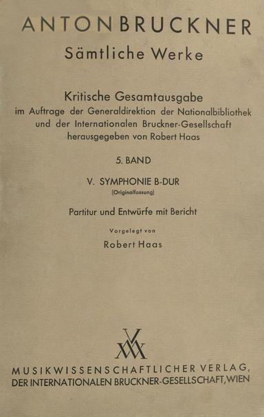 Symphony No.5 in B-flat major, WAB 105