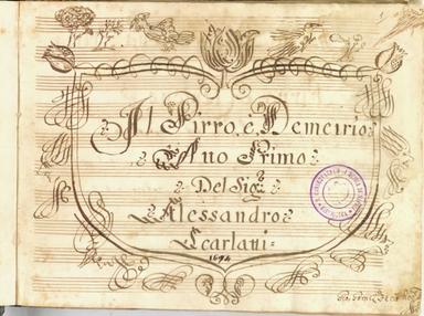 Pirro e Demetrio, R.342.23