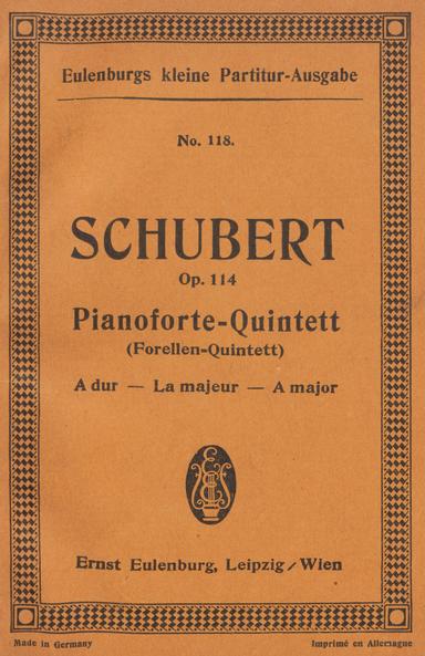 Piano Quintet in A major, D.667